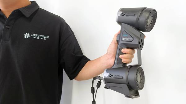INSVISION AlphaScan Held in hand for display