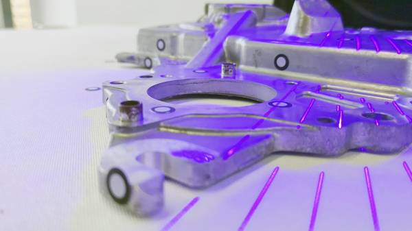 INSVISION AlphaScan Scanning sheet metal parts