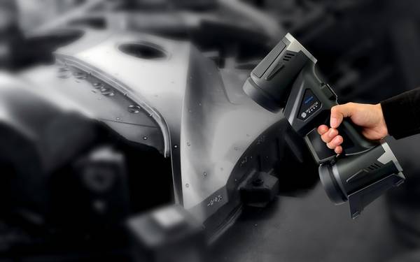 INSVISION AlphaScan Scanning Sheet Metal Part 2