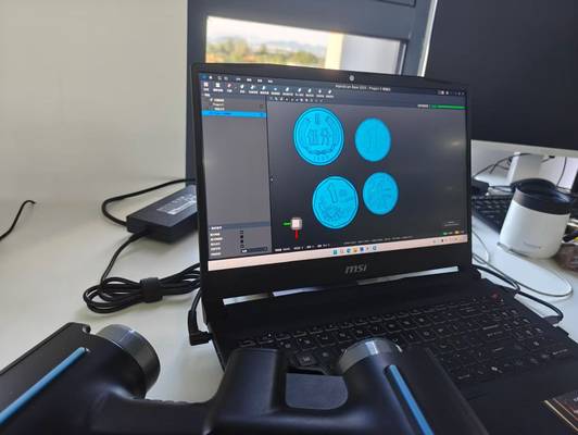 INSVISION AlphaScan Coin data display