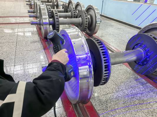 INSVISION AlphaScan Supporting wheelset maintenance in rail transit