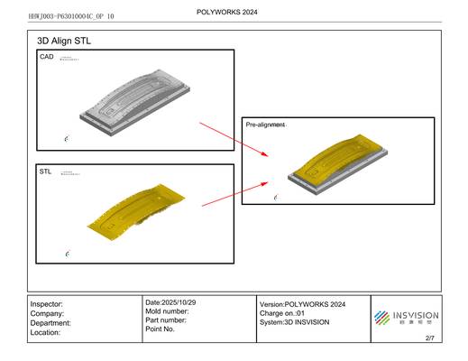 INSVISION AlphaScan Scanning automotive parts
