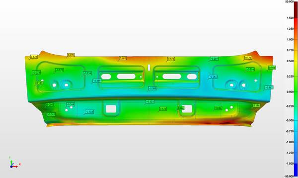 INSVISION AlphaScan Scan sheet metal data for inspection and comparison