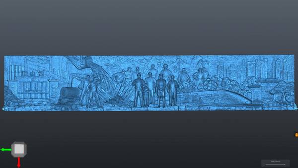 INSVISION AlphaScan Scanning large screen wall data