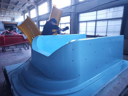 INSVISION AlphaVista Scanning wind turbine blade mold