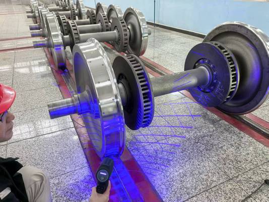 INSVISION AlphaScan Supporting wheelset maintenance in rail transit